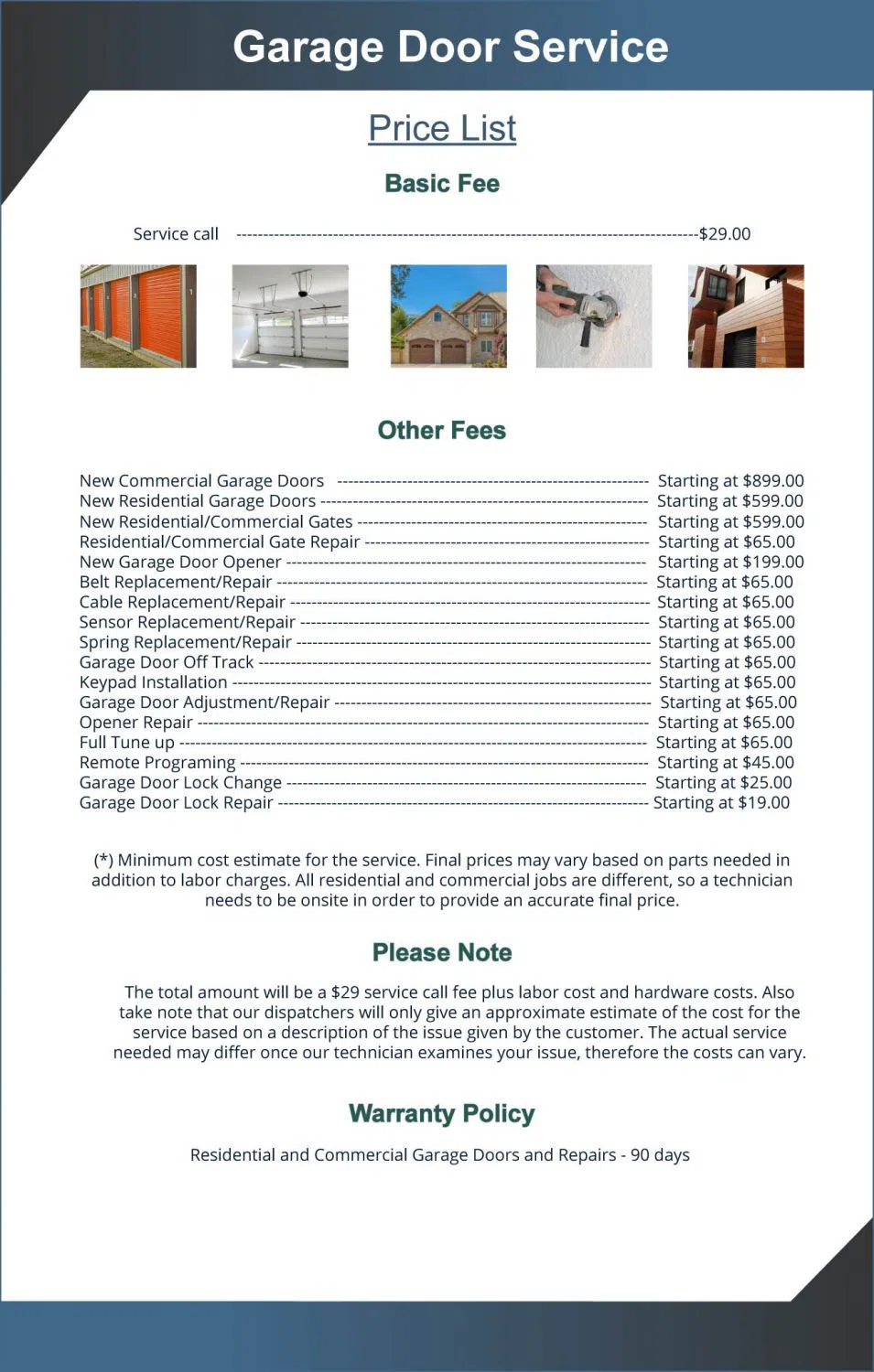 Golden Garage Door Service Cudahy, WI 414-937-5106